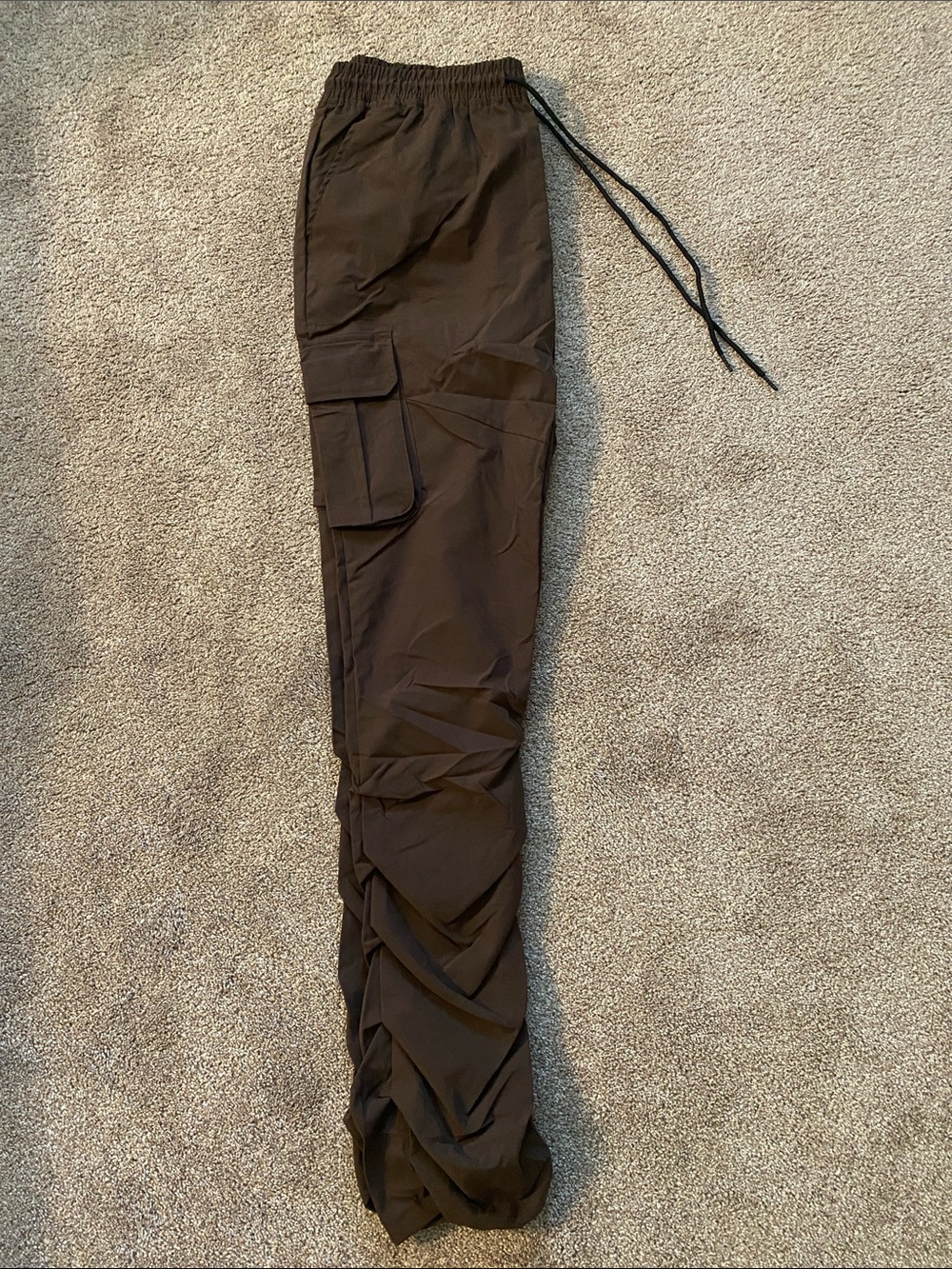 Mens stacked pants